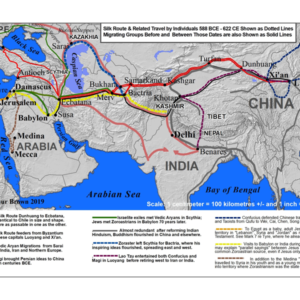 Silk Route Religion Map